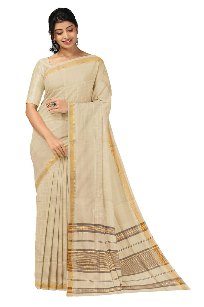 APCO Handloom (A Andhra Pradesh Govt Emporium)- Women's Traditional Pure Handloom Rajahmundry/Angara Cotton Saree | ACS0028 - Sarees | Buy online on ZillyBuy