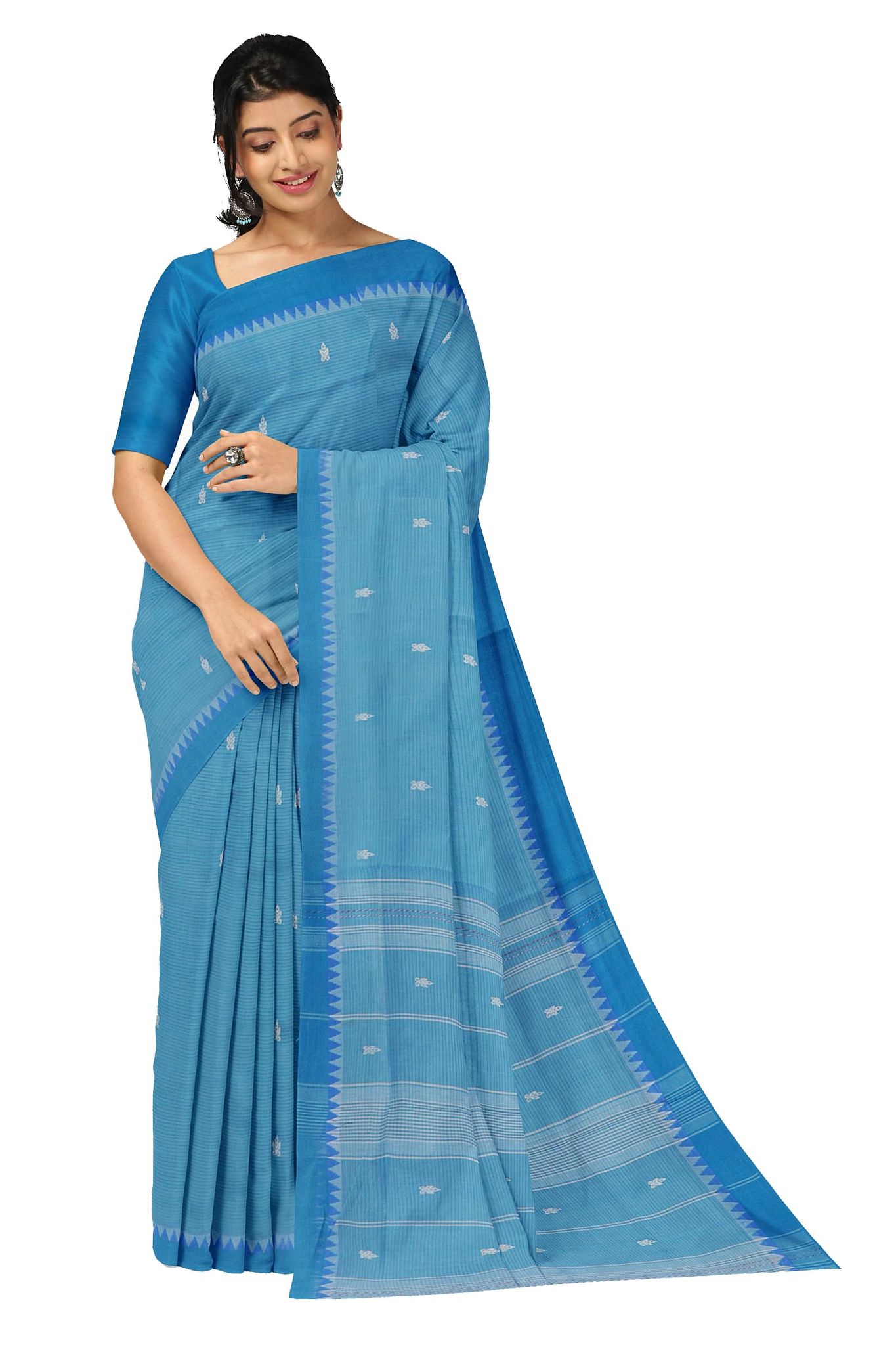 APCO Handloom (A Andhra Pradesh Govt Emporium)- Women's Traditional Pure Handloom Rajahmundry/Angara Cotton Saree | ACS0023