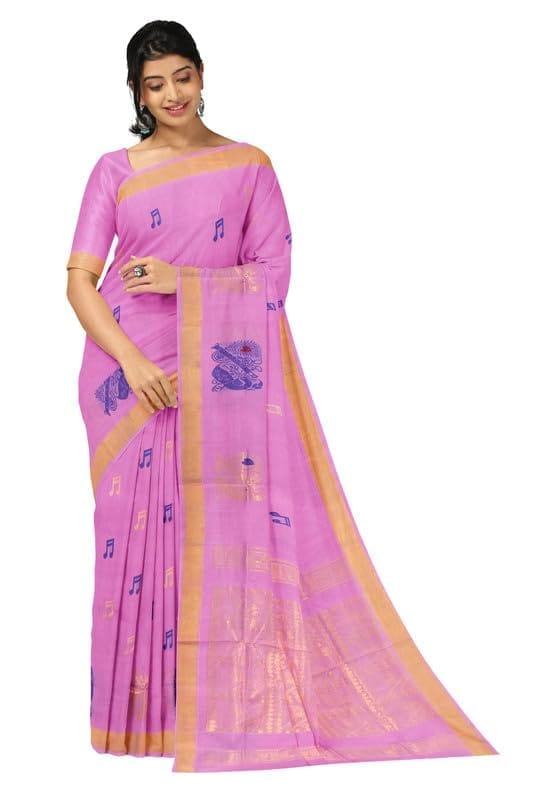 APCO Handloom - Women's Rahajmundry Pure Cotton Grey Handloom Saree (Angara Handloom Saree) 84 - Sarees | Buy online on ZillyBuy