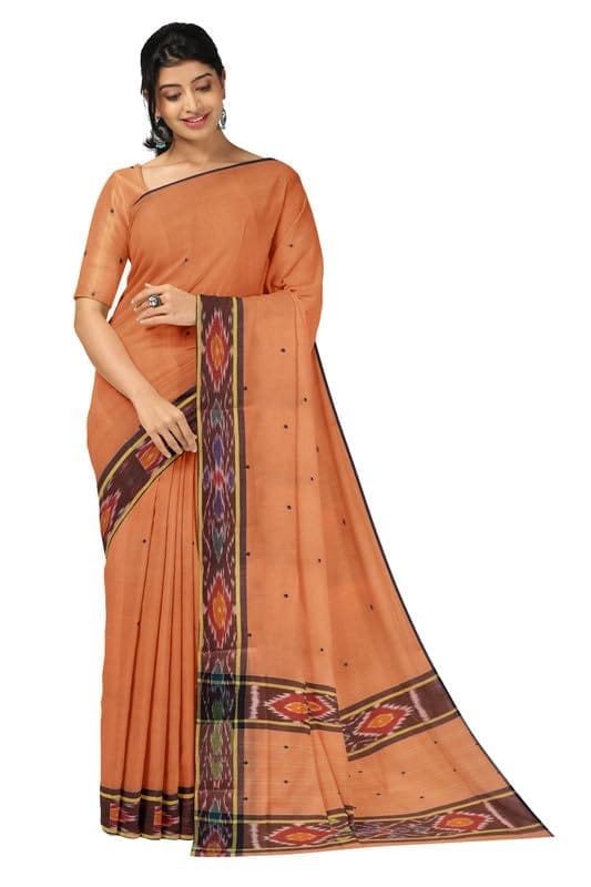 APCO Handloom (A Andhra Pradesh Govt Emporium)- Women's Traditional Pure Handloom Dulla Cotton Saree | DL0097 - Sarees | Buy online on ZillyBuy