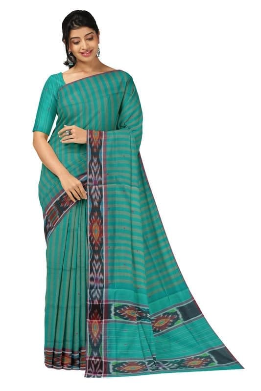 APCO Handloom (A Andhra Pradesh Govt Emporium)- Women's Traditional Pure Handloom Dulla Cotton Saree | DL0070 - Sarees | Buy online on ZillyBuy