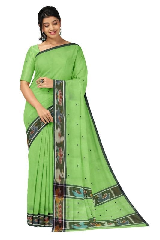 APCO Handloom (A Andhra Pradesh Govt Emporium)- Women's Traditional Pure Handloom Dulla Cotton Saree | DL0064 - Sarees | Buy online on ZillyBuy