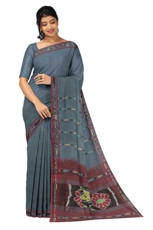 APCO Handloom (A Andhra Pradesh Govt Emporium)- Women's Traditional Pure Handloom Dulla Cotton Saree | DCS0009 - Sarees | Buy online on ZillyBuy