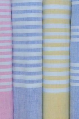 APCO Handloom (A Andhra Pradesh Govt Emporium)- Pure Handloom Chengai Cotton Towels | CTL0017 (Set of 4) APCO Handloom (A Andhra Pradesh Govt Emporium)- Pure Handloom Chengai Cotton Towels | CTL0017 (Set of 4)