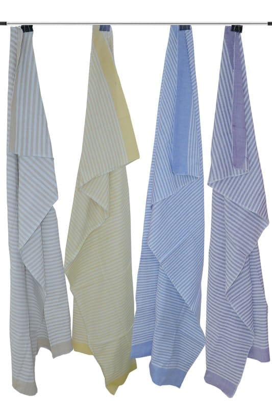 APCO Handloom (A Andhra Pradesh Govt Emporium)- Pure Handloom Chengai Cotton Towels | CTL0005 (Set of 4) - Sarees | Buy online on ZillyBuy