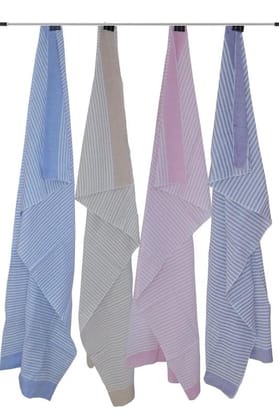 APCO Handloom (A Andhra Pradesh Govt Emporium)- Pure Handloom Chengai Cotton Towels | CTL0003 (Set of 4) APCO Handloom (A Andhra Pradesh Govt Emporium)- Pure Handloom Chengai Cotton Towels | CTL0003 (Set of 4)