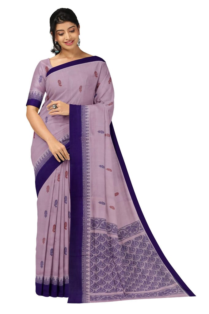 APCO Handloom (A Andhra Pradesh Govt Emporium)- Women's Traditional Pure Handloom Rajahmundry/Angara Cotton Saree | ACS0051 - Sarees | Buy online on ZillyBuy