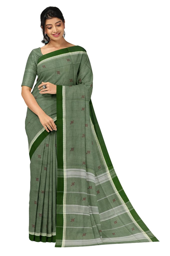 APCO Handloom (A Andhra Pradesh Govt Emporium)- Women's Traditional Pure Handloom Rajahmundry/Angara Cotton Saree | ACS0015 - Sarees | Buy online on ZillyBuy