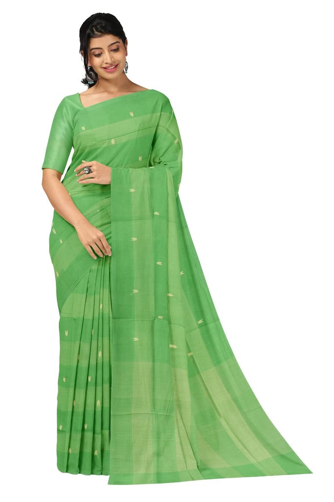 APCO Handloom (A Andhra Pradesh Govt Emporium)- Women's Traditional Pure Handloom Rajahmundry/Angara Cotton Saree | ACS0008 - Sarees | Buy online on ZillyBuy