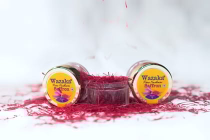 Pure Kashmiri Saffron Threads - Premium Quality pack of 2