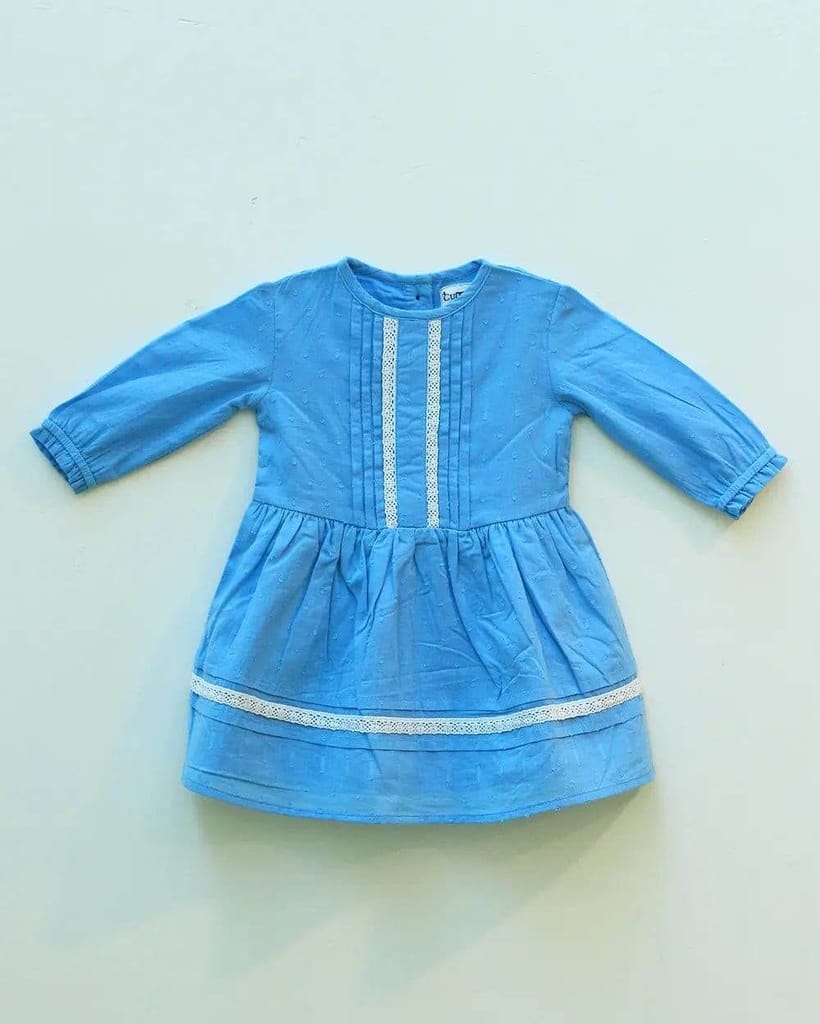 Baby Blue Picnic Frock