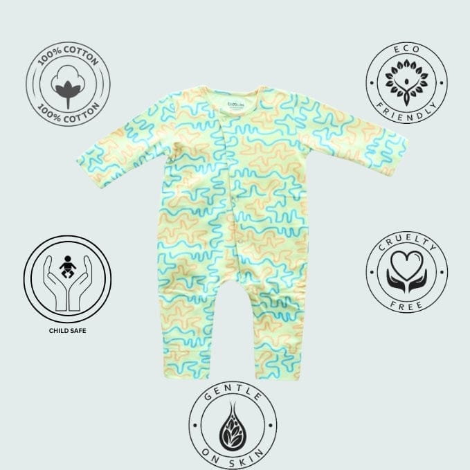 Scribble Scrubble Baby Dungarees