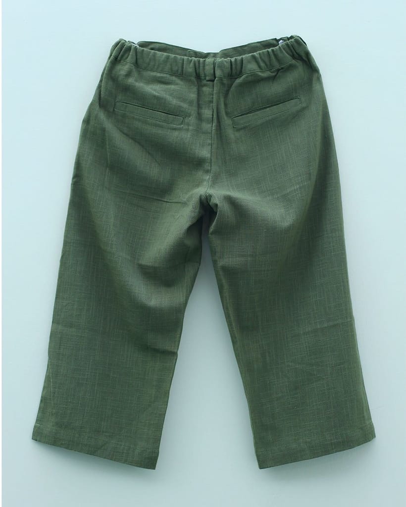 Earthy Green Smart Pants