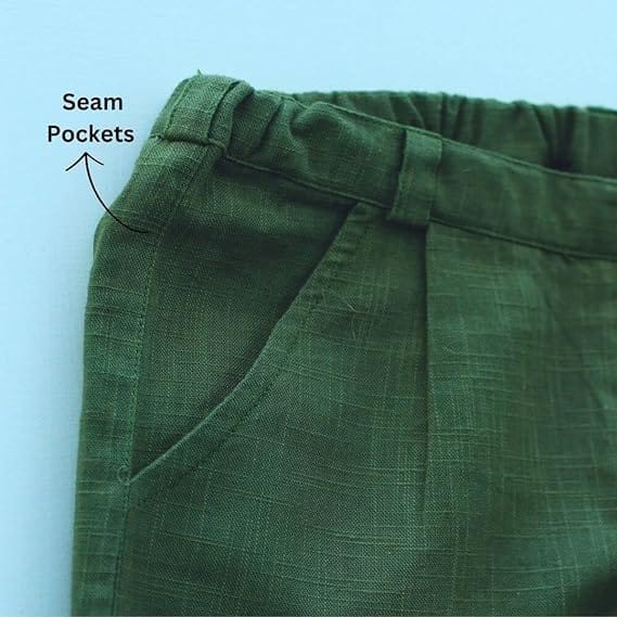Earthy Green Smart Pants