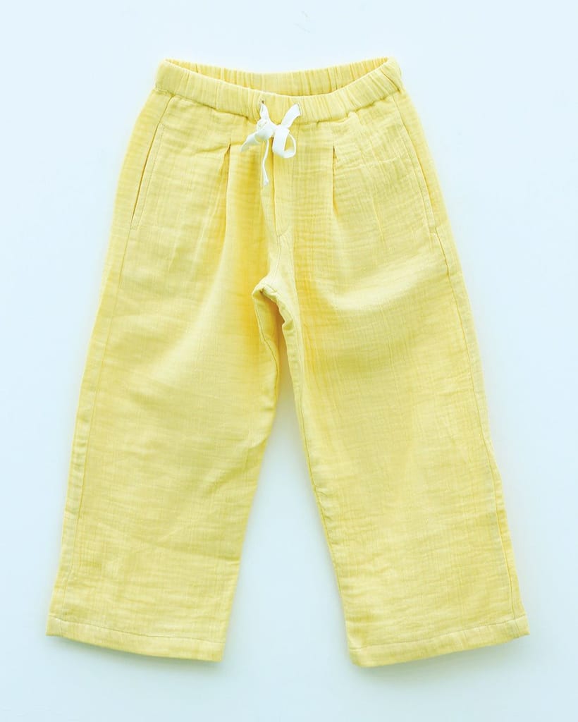 High-Rise Muddy Pants