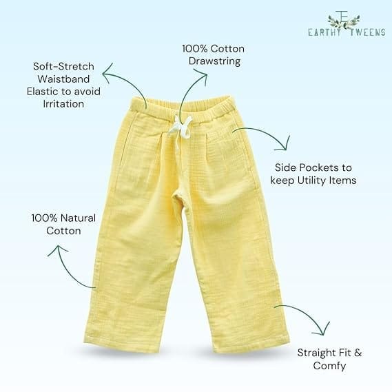 High-Rise Muddy Pants