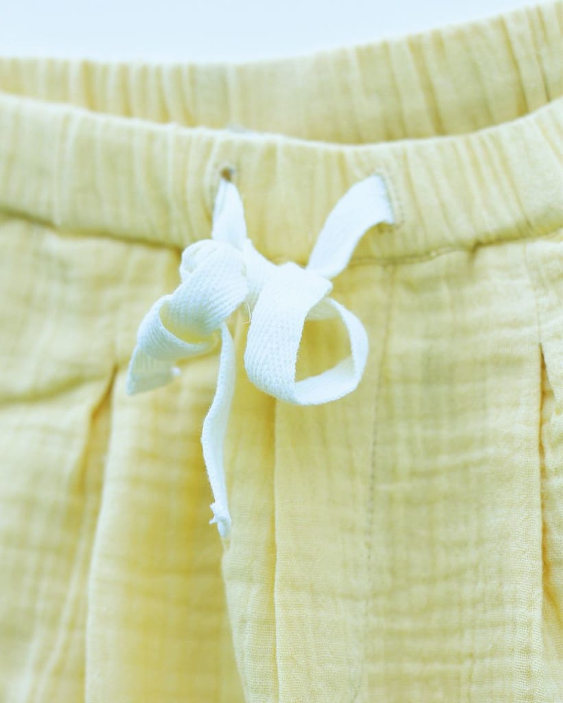 High-Rise Muddy Pants