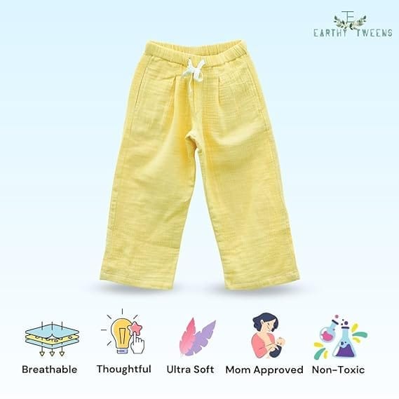 High-Rise Muddy Pants