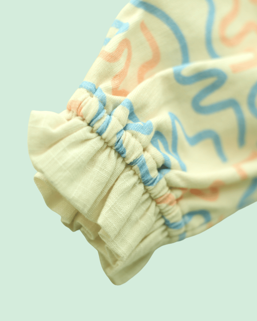 Playful Scribble Shift Dress