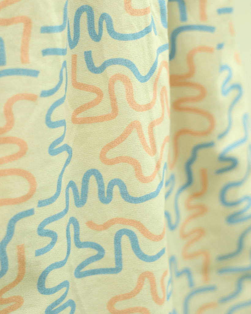 Playful Scribble Shift Dress