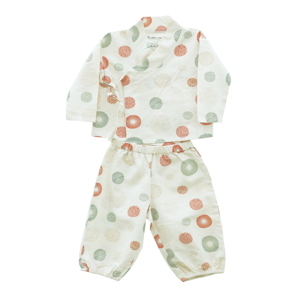 Newborn Baby Gift Box (Set of 4) | Orange Patchwork | Ideal for 0-12months