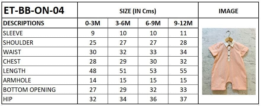 100% Cotton Orange Romper, Yellow Baby Set & Green Onesie for Baby Boys - 3 Piece Set