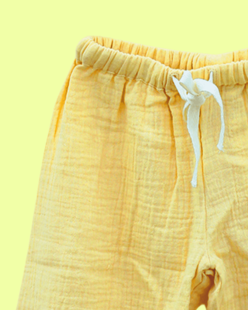 100% Cotton Orange Romper, Yellow Baby Set & Green Onesie for Baby Boys - 3 Piece Set