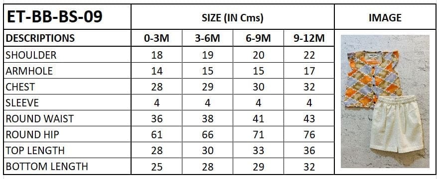 100% Natural Cotton Baby Sets for Baby Girls – 2 Piece set