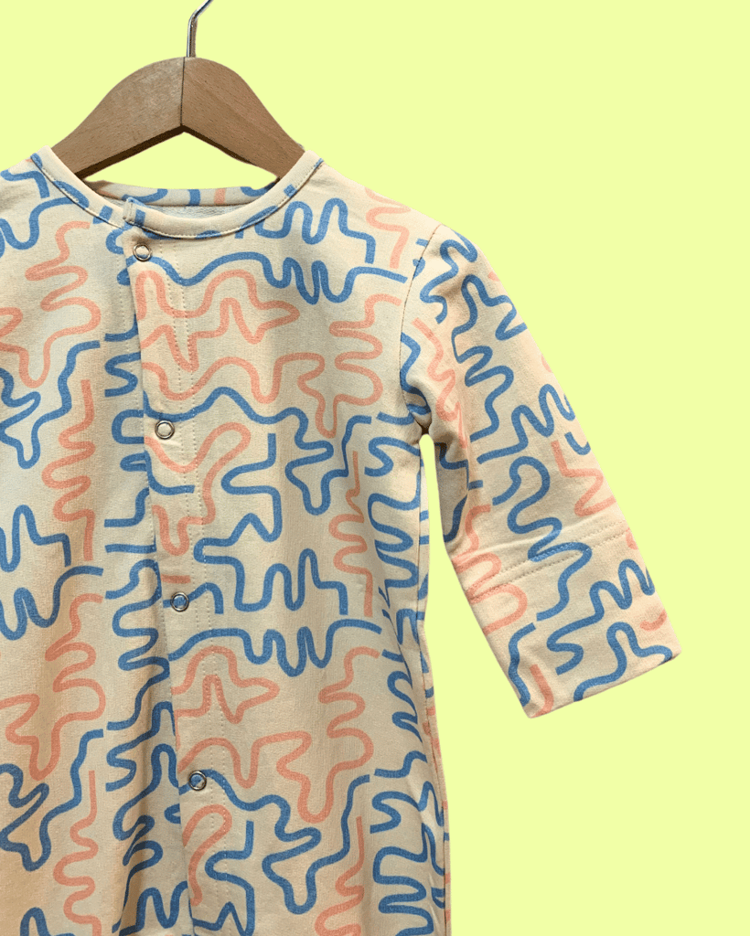 100% Cotton Printed Sleepsuit & Yellow Baby Set for Babies - 2 Piece Set