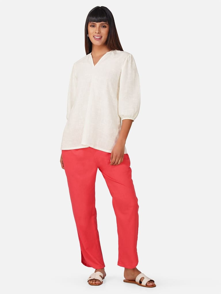 Casual Solid Co-ord Set for Women