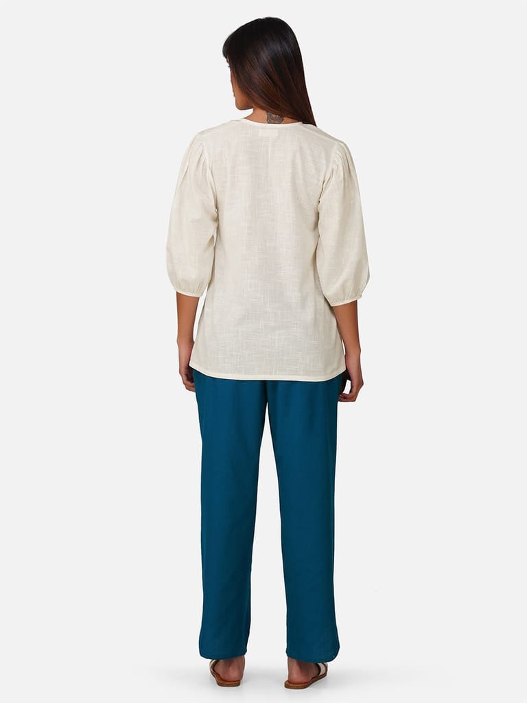 Casual Solid Co-ord Set for Women