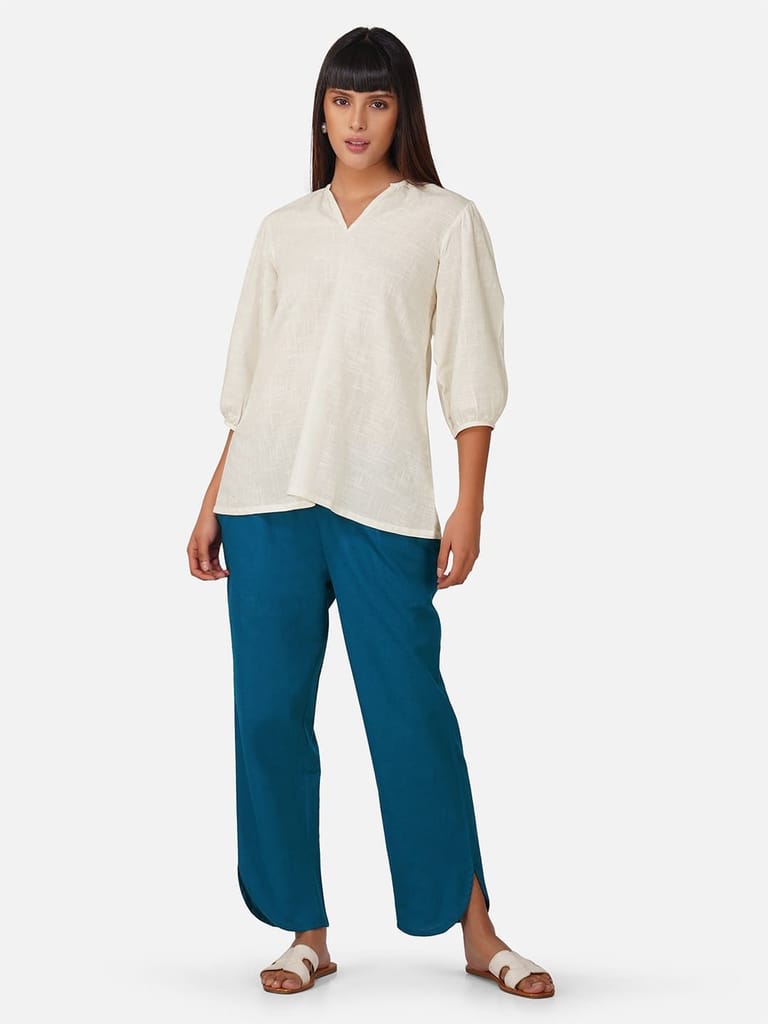 Casual Solid Co-ord Set for Women