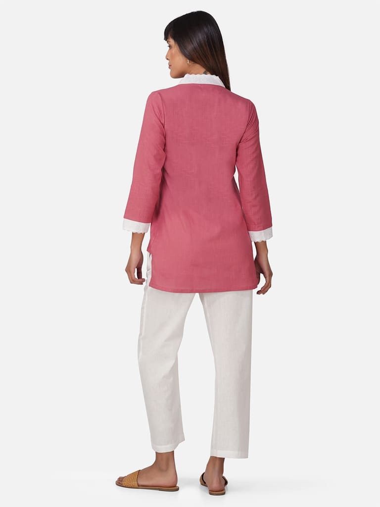 High Low Laced Women Co-ord Set