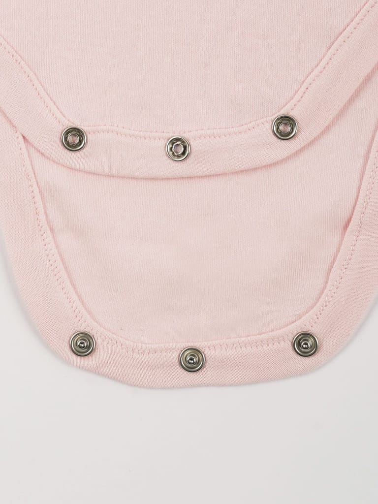 Pastel Pink Cotton Jersey Vest