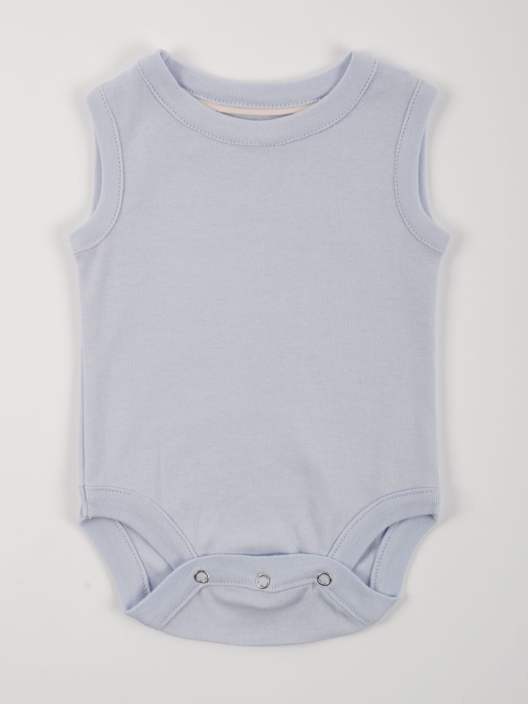 Heather Colored Cotton Jersey Vest