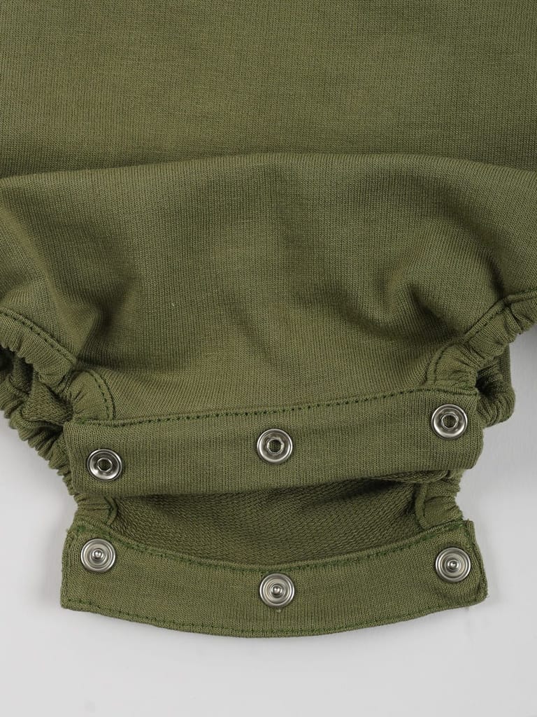 Green Terry Onesie
