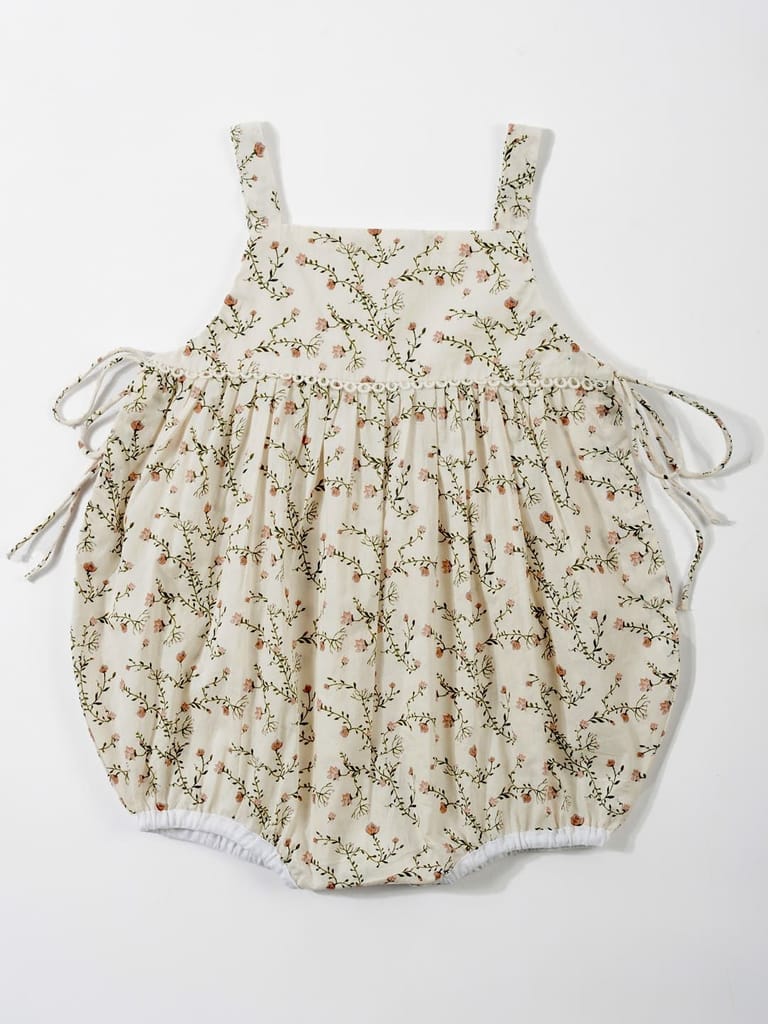 Baby Girl Onesie - Floral Print