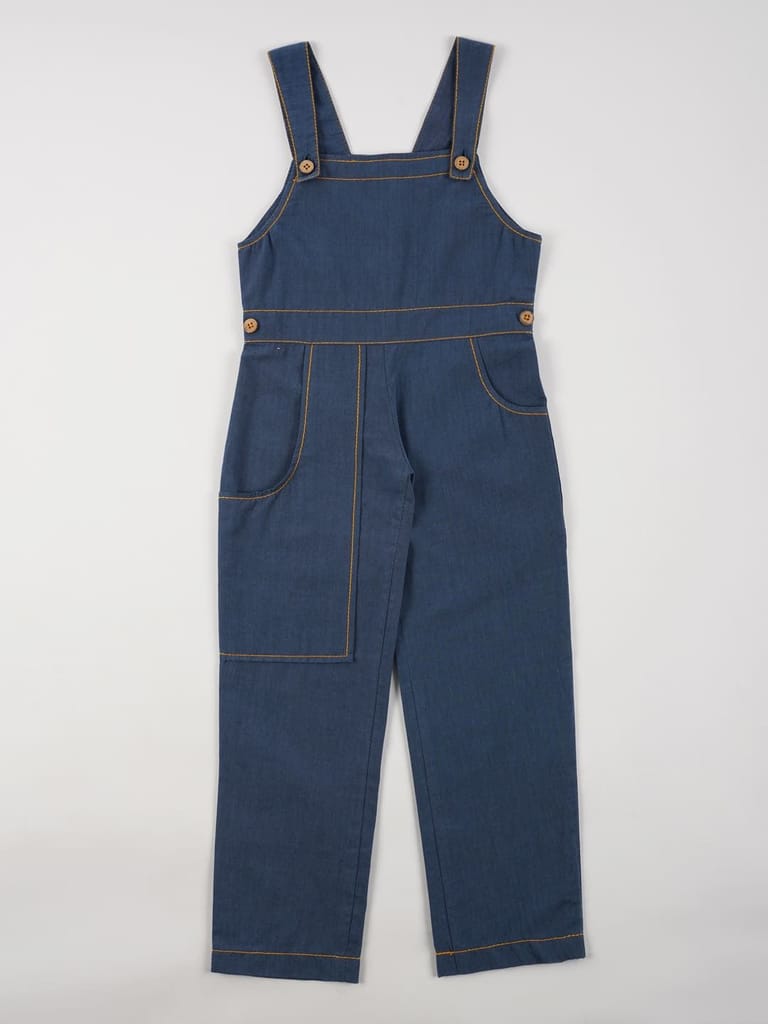 Playfull Summer Denim Dungaree