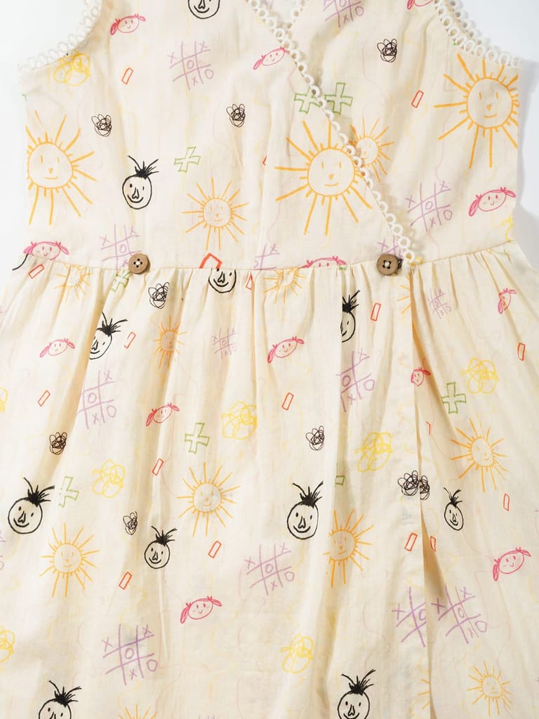 Doodlebug Wrap Dress