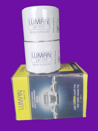 Set of 2 Luman DF-117 Diesel Filter CAV, Made in India TATA ACE , MARSHAL
