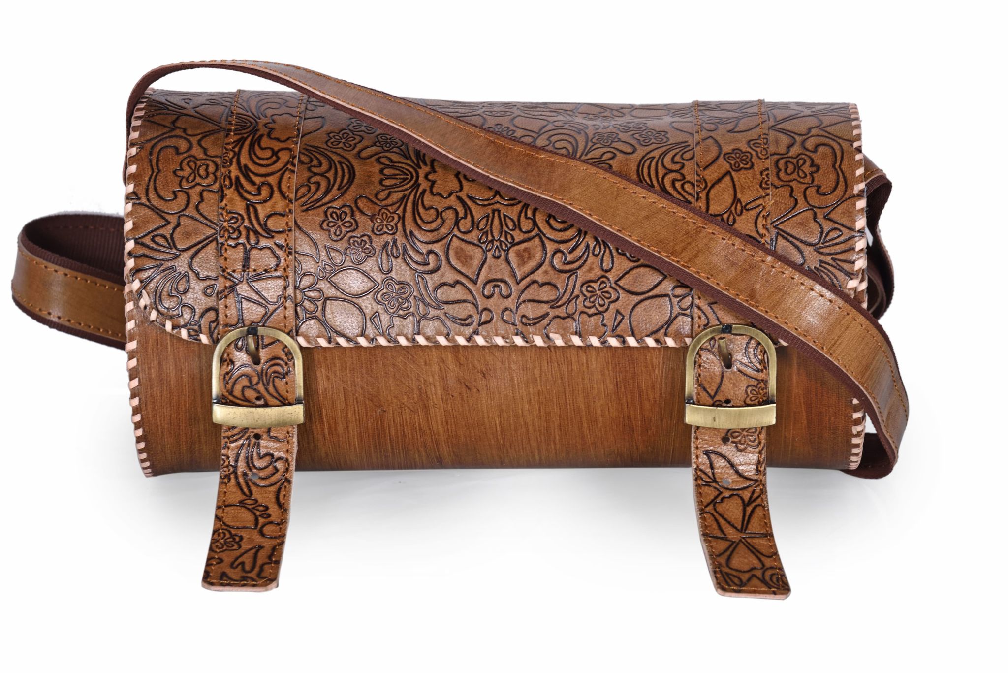 JITENDRA CHITARA; Leather Floral Sling Bag for Girls and Women,