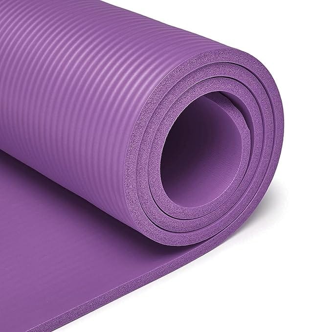 Extra Thick TPE Yoga Mat for Women, Non Slip Exercise Mat with Carrying Strap, 72"x24"x1/2" Thick Eco Friendly Yoga Mat for Home Workout, Fitness, Pilates, Hot Yoga