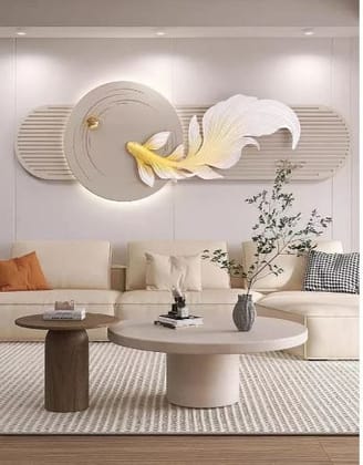 The altruistick fish 3D resin wall art