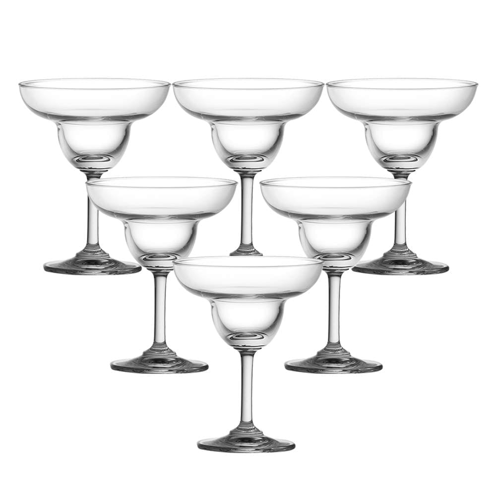Ocean Margarita Glass Set, 200ml, Set of 6, Transparent