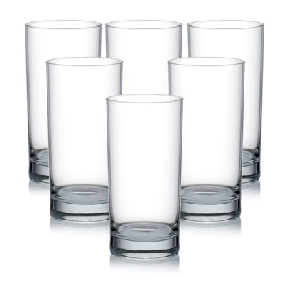 Ocean Top Drink Glass Tumbler 305Ml - Set of 6 for Kitchen|Water|Hot & Cold Drinks|Juice|Cocktail|Milkshake|Smoothie|Ideal for Home|Party|Restaurant|Gifting|Special Occasion - Transparent Ocean Top Drink Glass Tumbler 305Ml - Set of 6 for Kitchen|Water|Hot & Cold Drinks|Juice|Cocktail|Milkshake|Smoothie|Ideal for Home|Party|Restaurant|Gifting|Special Occasion - Transparent