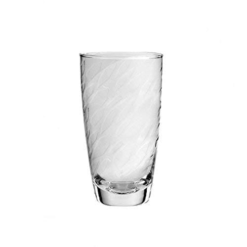 Ocean Tiara Glass Set, 465 ml, Set of 6, Transparent