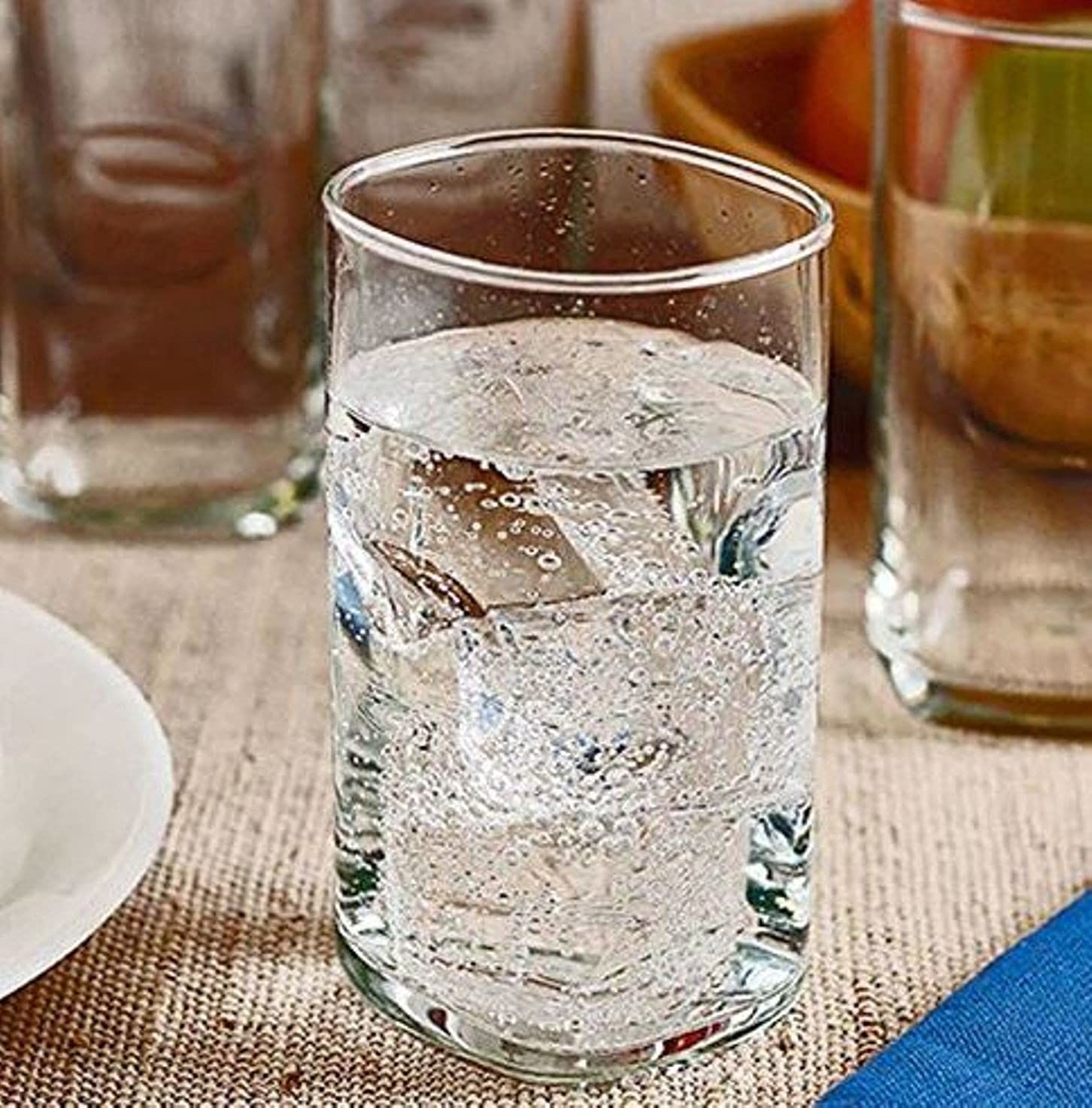 Ocean Unity HI Ball Glass Set (370 ml, Clear (Pack of 6)