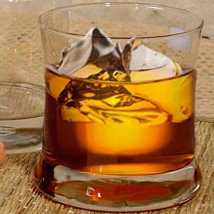 Ocean Tango Rock, 350 Ml. | Set of 6 | Clear & Transparent | Used for holding and serving water, Mocktails, cocktails, and other iced beverages |Home Party, Offices, Hotel & Restaurant