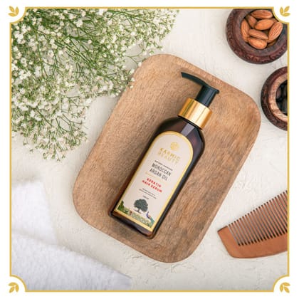 Organic Moroccan Argan Oil & Keratin Hair Serum
