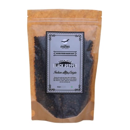 Nilgiri Marten Tellicherry Pepper Bold Whole(Kali Mirch), 4.25mm, GiTagged Nilgiri Marten Tellicherry Pepper Bold Whole(Kali Mirch), 4.25mm, GiTagged